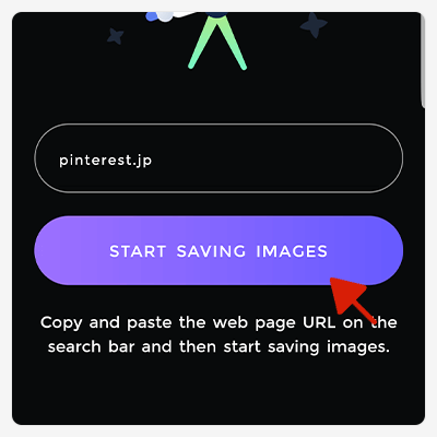 start extracting image and video from Pinterest